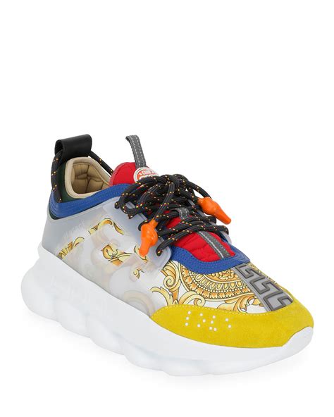 Versace Chain Reaction Sneakers on SALE 